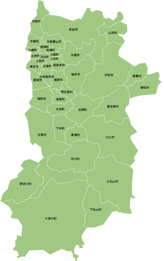 奈良県地図